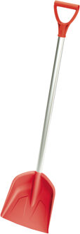 Prosperplast Sneeuwschep/sneeuwschuiver rood voor kinderen 71 cm