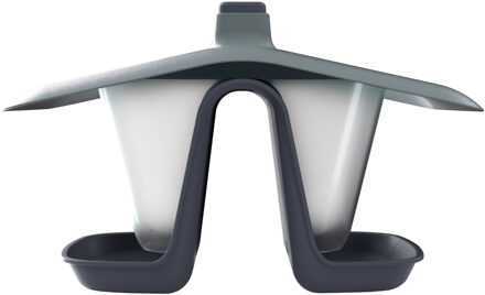 Prosperplast Vogelvoeder silo - antraciet - vogelvoederplek - 28 x 18 x 17 cm - kunststof
