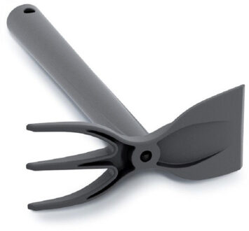 Prosperplast Zwarte kunststof hark/schoffel 29 cm