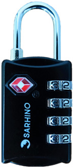 Protect One TSA cijferslot 4 cijfers - zwart