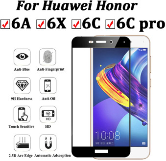 Protective Glass For Huawei Honor 6a 6x 6C Pro 6 X A X6 A6 C6 Tempered Glas Screen Protector On Honor6A Honor6x HD Cover Film