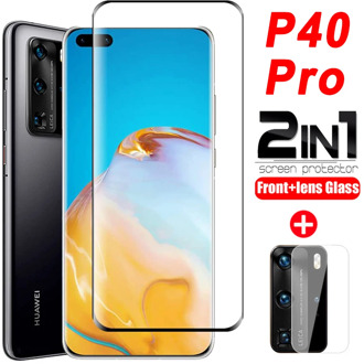 Protective Glass For huawei p40 pro 5G plus pro+ p 40 40pro p40pro screen protector with camera lens tempered glas Film 40p 2in1
