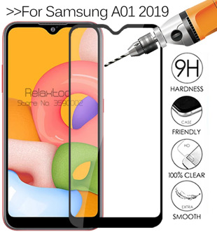 Protective glass For samsung a01 tempered glass on the For samsung Galaxy a01 SM-A015F/DS A015F 5.7" a 01 screen protector Film