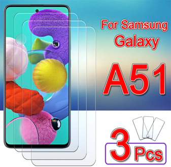 Protective Glass for samsung a51 screen protector galaxy a 51 51a armor tempered glas samsunga51 galaxya51 sheet film 3 pieces