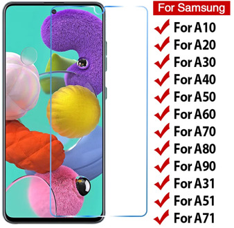 Protective Glass for Samsung Galaxy A50 Phone Screen Protector for Galaxy A51 A71 A31 A70 A90 A60 A40 A30 A20 A10 Tempered Film