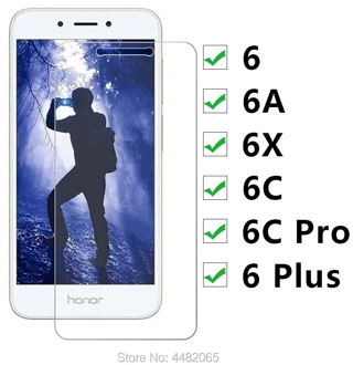 Protective Glass Honor 6c Pro For Huawei 6a 6x 6 Plus C X A C6 X6 A6 Tempered Glas Screen Protector Film On Honor6c Honor6 6cpro