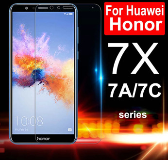 Protective Glass Honor 7x For Huawei 7a 7c Pro Tempered Glas Huawey 7 X C A X7 C7 A7 Screen Protector On The Honor7x Honor7a