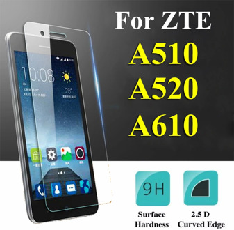 Protective glass on for ZTE Blade A510 A520 A610 tempered glas screen protector 2.5D A 510 520 610 tremp film protection 9h