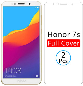 protective glass on honor 7s screen protector tempered glas for huawei honor7s honer 7 s s7 5.45 huawey huwei hawei huawi onor