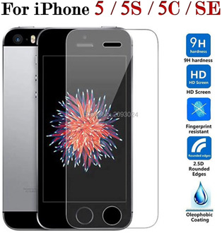 Protective Glass On The For iPhone 5S SE 5SE 5 5C S5 C5 Tempered Glas for iphonese for iphone5s Screen Protector Premium tremp