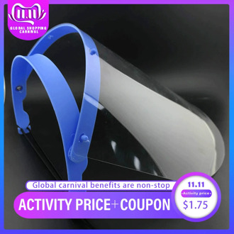 Protective Mask Adjustable Anti Droplet Dust Mask Saliva -proof Full Face Cover Mask Droplet Windproof Face Shield Washable