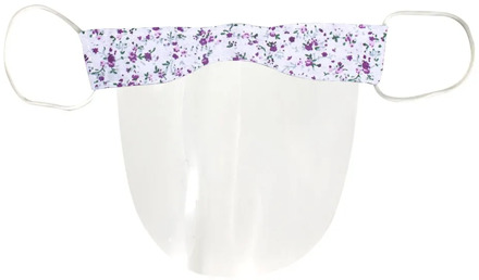 protective mask Mini Shield Washable Reusable Comfortable Mask Transparent PVc Visual Mask Mouth Respirator mascarillas 37