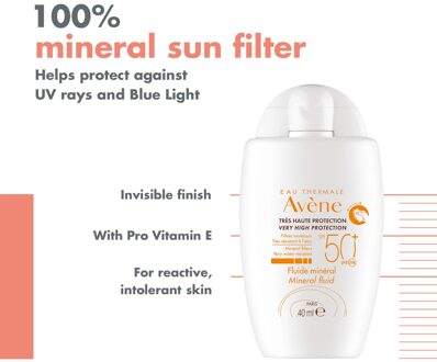 Protective Mineral Fluid SPF 50+ (Very High Protection) 40 ml - 40ml