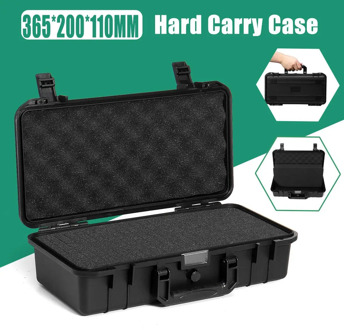 Protective Safety Instrument Tool Box Waterproof Shockproof Toolbox Sealed Tool Case Impact Resistant Suitcase With Sponge