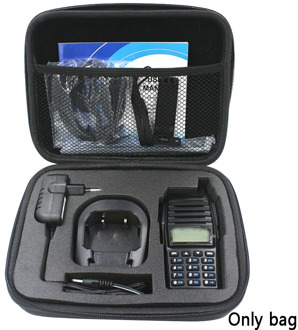 Protective Scratch Proof Hand Bag Walkie Talkie Case Accessories Hunting Portable Radio Travel Storage Box For Baofeng UV-82