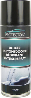 Protecton Ruitontdooier 400 ml Zwart