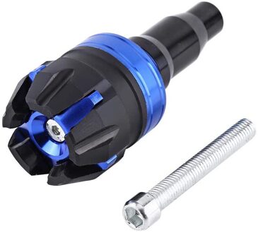 Protector Anti Crash Caps M10 10Mm Screw1PC Universele Motocross Motorfiets Frame Slider Crash Pad Botsing Vallen blauw