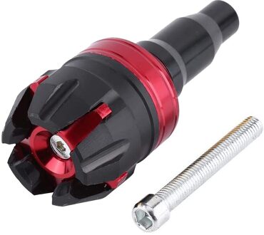 Protector Anti Crash Caps M10 10Mm Screw1PC Universele Motocross Motorfiets Frame Slider Crash Pad Botsing Vallen rood