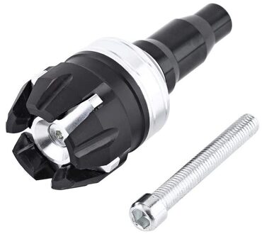 Protector Anti Crash Caps M10 10Mm Screw1PC Universele Motocross Motorfiets Frame Slider Crash Pad Botsing Vallen zilver