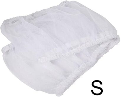 Protector Wit Shell Schoon Netto Nylon Nest Dusproof Vogelkooi Cover Luchtige Zaad Catcher Rok Mesh Guard Papegaai