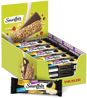 Protein bars-banana in dark glaze, smartbar protein 40g., (25 PCs)