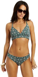 Protest MIXRelax Triangel Bikini Top dames XL/42 Groen