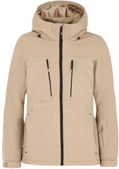 Protest Prtbeverly Snowjacket Ski-Jas Dames Bruin