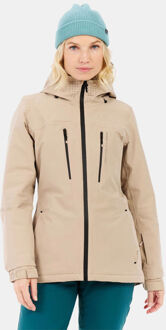 Protest Prtbeverly Snowjacket Ski-Jas Dames Bruin