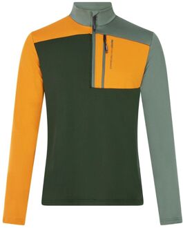 Protest PRTDraw 1/4 zip Skipully Heren S Donkergroen