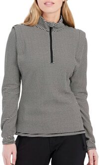 Protest Prtivory 1/4 Zip Active Top Fleecetrui Dames Zwart - L