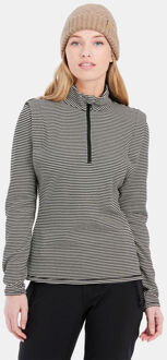 Protest Prtivory 1/4 Zip Active Top Fleecetrui Dames Zwart - M