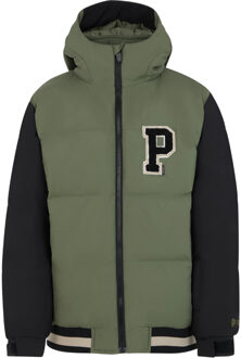 Protest PRTLARK JR Ski/Snowboard Jas Jongens 164 Groen dessin