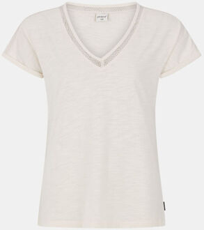 Protest Prtmondaysi T-Shirt T-Shirt Dames Wit - L