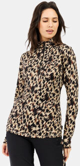 Protest PRTVessy 1/4 Zip Ski Pully Dames Bruin