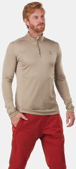 Protest Rewill 1/4 Zip Fleecetrui Bruin - XL