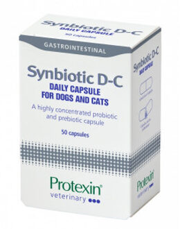Protexin Synbiotic D-C Capsules - Hond en Kat 50 stuks