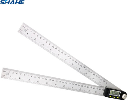 protractor stainless steel digital protractor SHAHE 360 degree goniometer angle finder meter digital angle ruler goniometer