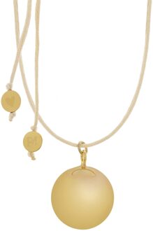 Proud MaMa Zwangerschapsketting Babybel Sofie gold baby feet