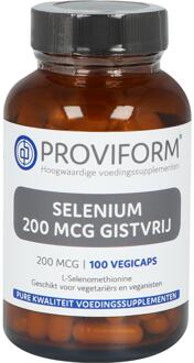 Proviform Selenium 200 mcg gistvrij 100 vegicaps