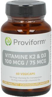 Proviform Vitamine K2 100 mcg & D3 75 mcg