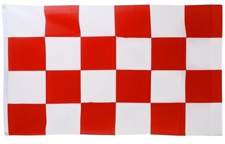 Provincie Noord Brabant vlag 90 x 150 cm - Provinciale vlaggen - Noord Brabant