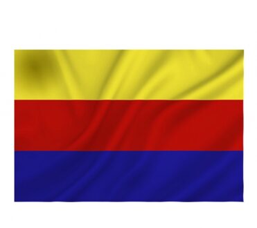 Provincie Noord Holland decoratie vlag - 100 x 150 cm - polyester