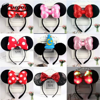 Prowow Baby Headband Cute Minnie Ears Baby Girl Hairband Children Hair Bands Toddler Girl hairband Baby Girl Hair Accessories