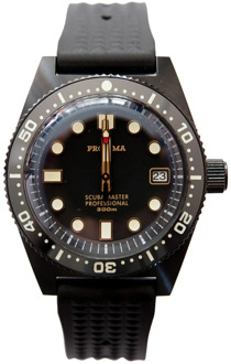 Proxima Luxury Mens Watches Men Automatic Watch Diver 300m Waterproof Mechanical Wristwatch Luminous Nh35 Sapphire Mirror Black