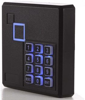 Proximity Rfid Id-kaart Deur Toegangscontrole Toetsenbord Reader 125 KHz Wiegand 26 Bit Kleur Zwart