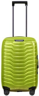 Proxis expandable handbagage koffer 55 cm lime Groen