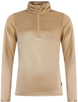 PRTLaga 1/4 zip Ski Pully Dames XL/42 goud
