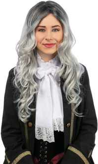 Pruik Burlington Grijs Zilver - Grijs