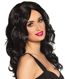 pruik Celebrity dames zwart