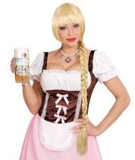 Pruik Helga Blond- Goudblond